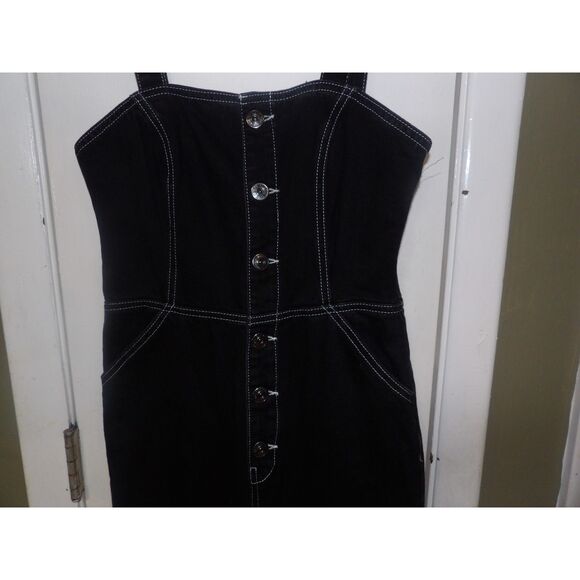 BDG for Urban Outfitters Black Overalls S - Picture 2 of 4
